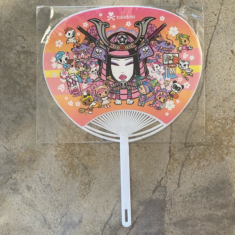 tokidoki fan—in unopened wrapper
